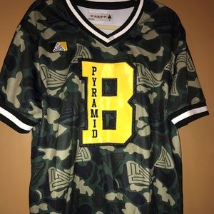 Men’s Camo Black Pyramid Jersey